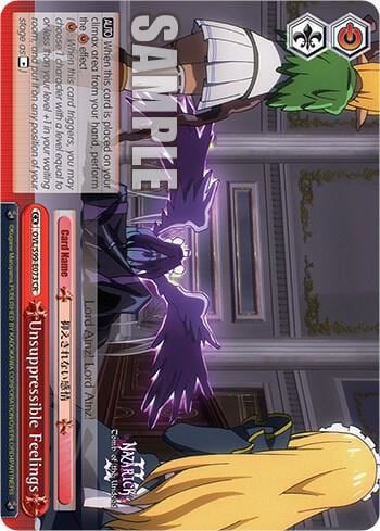Unsuppressible Feelings, Nazarick: Tomb of the Undead Vol.2 OVL/S99-E073 CR