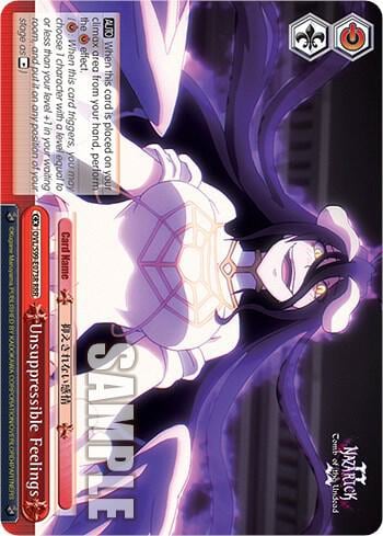 Unsuppressible Feelings (RRR), Nazarick: Tomb of the Undead Vol.2 OVL/S99-E073R RRR