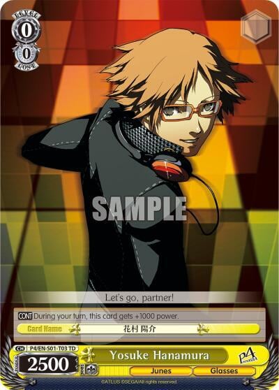 Yosuke Hanamura, Persona 4 ver.E P4/EN-S01-T03 TD