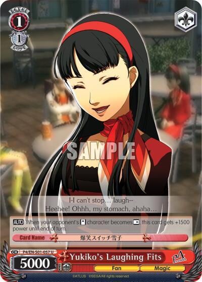 Yukiko's Laughing Fits, Persona 4 ver.E P4/EN-S01-057 U