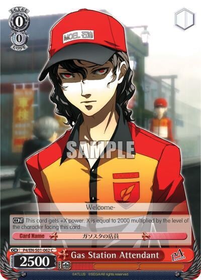 Gas Station Attendant, Persona 4 ver.E P4/EN-S01-062 C
