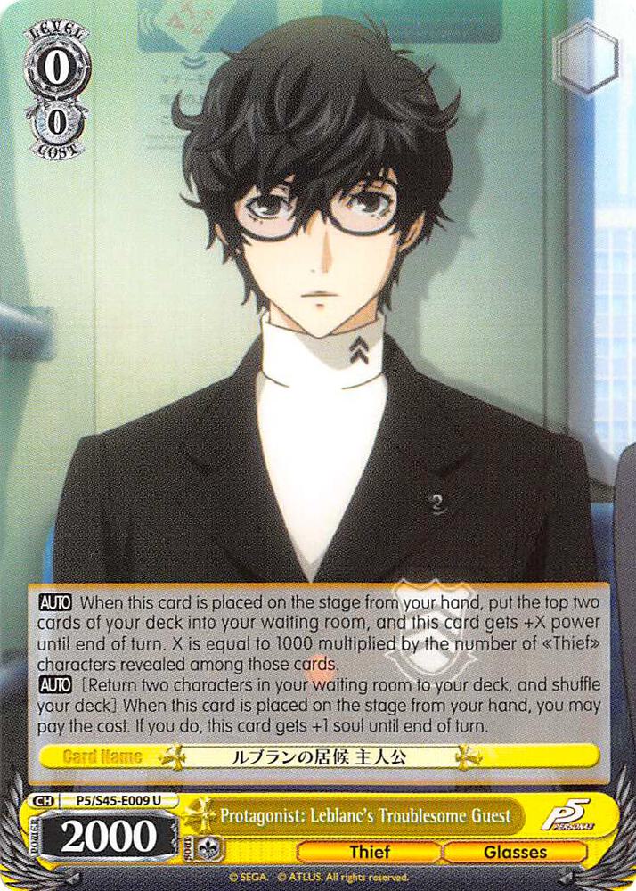 Protagonist: Leblanc's Troublesome Guest, Persona 5 P5/S45-E009 U