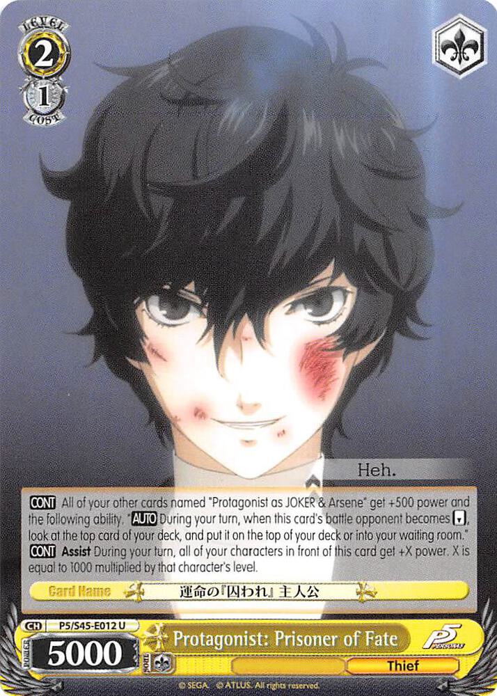 Protagonist: Prisoner of Fate, Persona 5 P5/S45-E012 U
