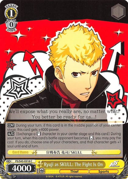 Ryuji as SKULL: The Fight Is On, Persona 5 P5/S45-E018 C