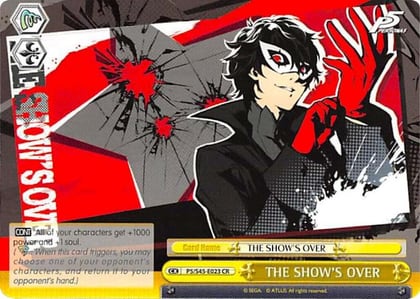 THE SHOW'S OVER, Persona 5 P5/S45-E023 CR
