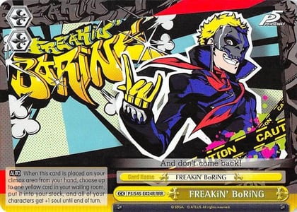 FREAKiN' BoRiNG (RRR), Persona 5 P5/S45-E024R RRR