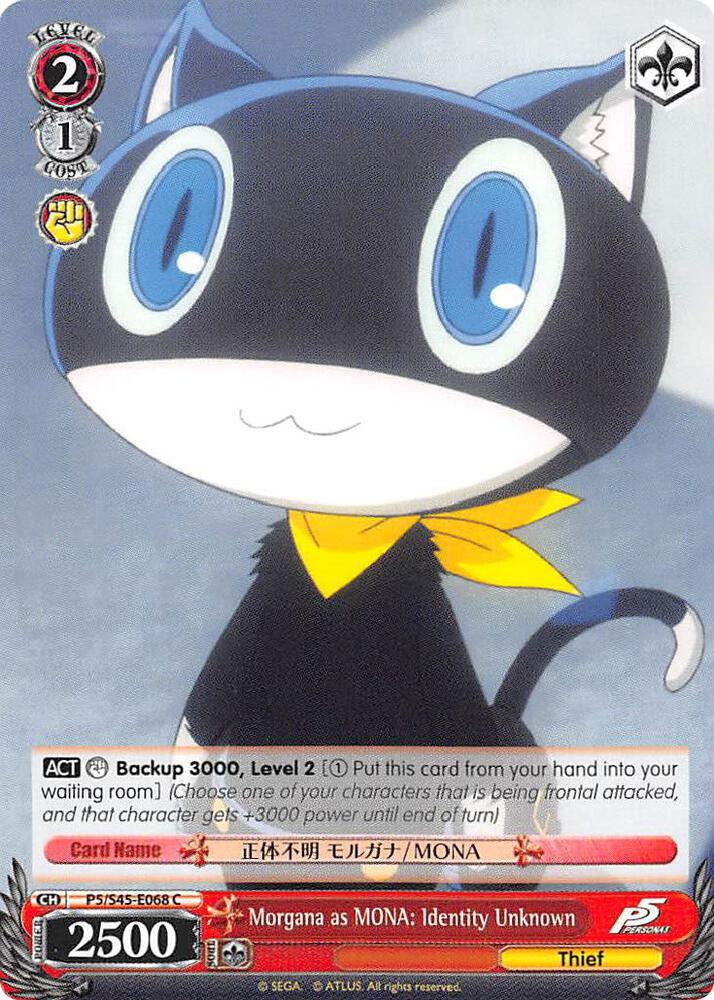 Morgana as MONA: Identity Unknown, Persona 5 P5/S45-E068 C