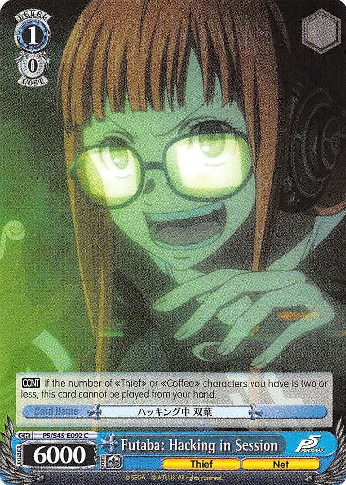 Futaba: Hacking in Session, Persona 5 P5/S45-E092 C