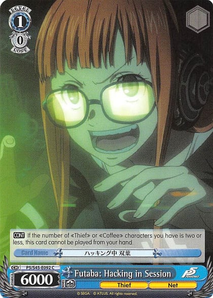 Futaba: Hacking in Session, Persona 5 P5/S45-E092 C