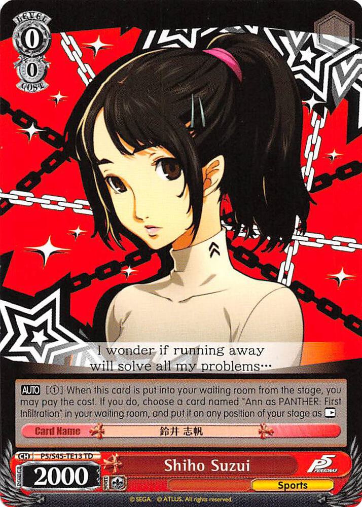 Shiho Suzui, Persona 5 P5/S45-TE13 TD