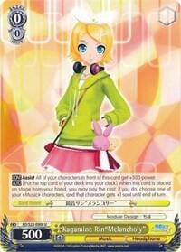 Kagamine Rin"Melancholy", Hatsune Miku -Project DIVA- f PD/S22-E008 U