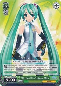 "Electron Diva"Hatsune Miku, Hatsune Miku -Project DIVA- f PD/S22-E026 RR