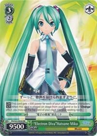 "Electron Diva"Hatsune Miku, Hatsune Miku -Project DIVA- f PD/S22-E026 RR