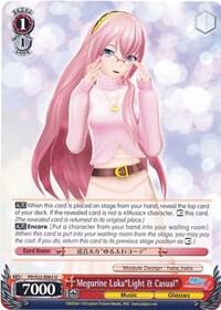 Megurine Luka"Light & Casual", Hatsune Miku -Project DIVA- f PD/S22-E063 U