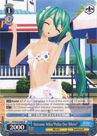 Hatsune Miku"Polka Dot Bikini", Hatsune Miku -Project DIVA- f PD/S22-E082 R