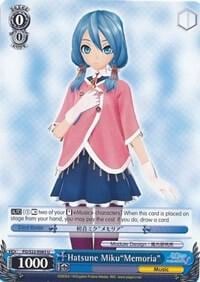 Hatsune Miku"Memoria", Hatsune Miku -Project DIVA- f PD/S22-E083 U