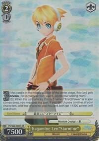 Kagamine Len"Starmine" (SR), Hatsune Miku -Project DIVA- f PD/S22-E005S SR
