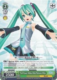 "Full Power Mikku Miku"Hatsune Miku (TD), Hatsune Miku -Project DIVA- f PD/S22-TE12 TD