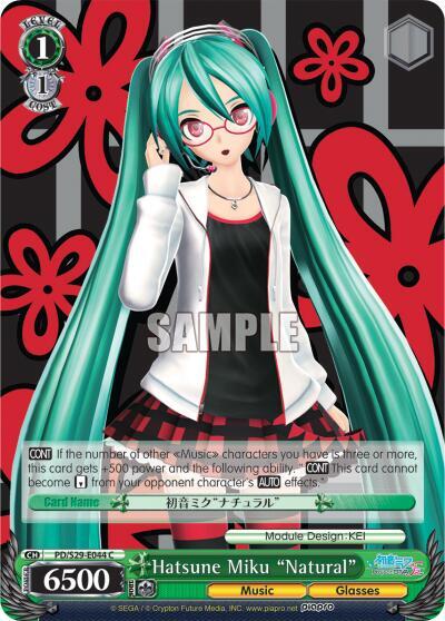 Hatsune Miku "Natural", Hatsune Miku: Project DIVA F 2nd PD/S29-E044 C