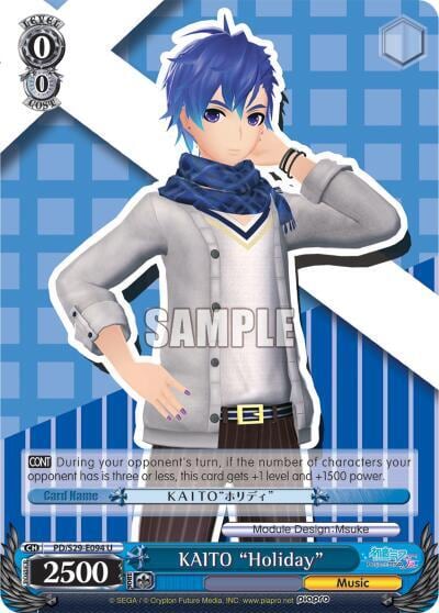 KAITO "Holiday", Hatsune Miku: Project DIVA F 2nd PD/S29-E094 U