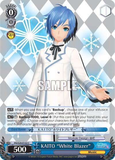 KAITO "White Blazer", Hatsune Miku: Project DIVA F 2nd PD/S29-E102 C