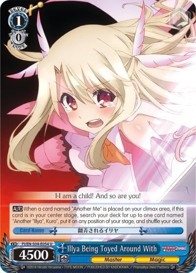 Illya Being Toyed Around With, Fate/kaleid liner PRISMA ILLYA DX PI/EN-S04-E054 U