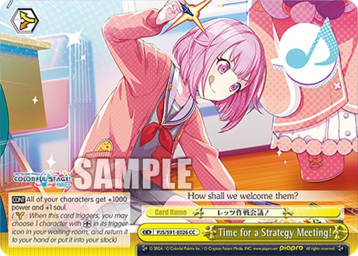 Time for a Strategy Meeting!, HATSUNE MIKU: COLORFUL STAGE! PJS/S91-E026 CC