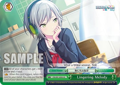 Lingering Melody, HATSUNE MIKU: COLORFUL STAGE! PJS/S91-E053 CC