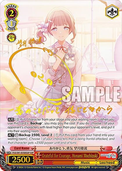 Grateful for Courage, Honami Mochizuki (SSP), HATSUNE MIKU: COLORFUL STAGE! PJS/S91-E058SSP SSP