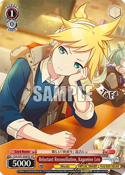 Reluctant Reconciliation, Kagamine Len (VR), HATSUNE MIKU: COLORFUL STAGE! PJS/S91-E065V VR