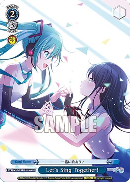 Let's Sing Together! (VR), HATSUNE MIKU: COLORFUL STAGE! PJS/S91-E101V VR