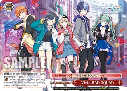 Vivid BAD SQUAD (PR), HATSUNE MIKU: COLORFUL STAGE! PJS/S91-E111 PR