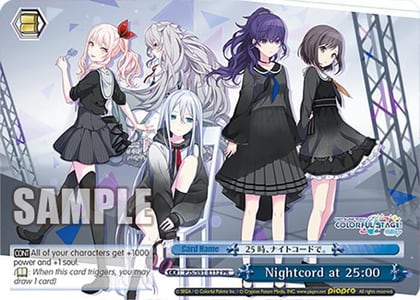 Nightcord at 25:00 (PR), HATSUNE MIKU: COLORFUL STAGE! PJS/S91-E112 PR