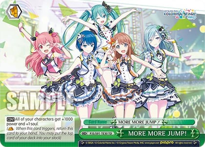 MORE MORE JUMP!, HATSUNE MIKU: COLORFUL STAGE! PJS/S91-TE30 TD