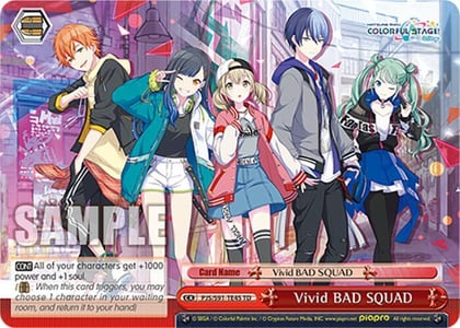 Vivid BAD SQUAD, HATSUNE MIKU: COLORFUL STAGE! PJS/S91-TE45 TD