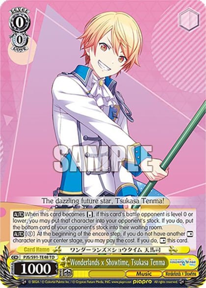 Wonderlands x Showtime, Tsukasa Tenma, HATSUNE MIKU: COLORFUL STAGE! PJS/S91-TE48 TD