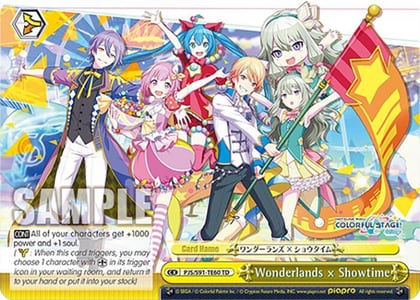 Wonderlands x Showtime, HATSUNE MIKU: COLORFUL STAGE! PJS/S91-TE60 TD