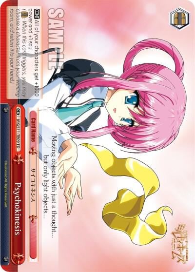 Psychokinesis, Promo Cards MK/S11-TE09 PR