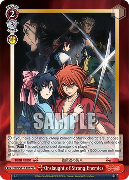 Onslaught of Strong Enemies, Rurouni Kenshin RKN/S115-E067 U