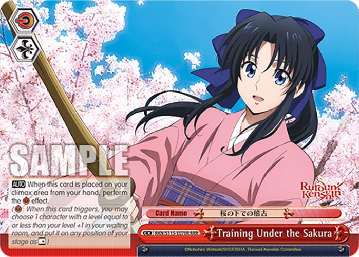 Training Under the Sakura (RRR), Rurouni Kenshin RKN/S115-E070R RRR