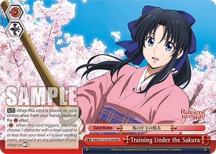 Training Under the Sakura (RRR), Rurouni Kenshin RKN/S115-E070R RRR