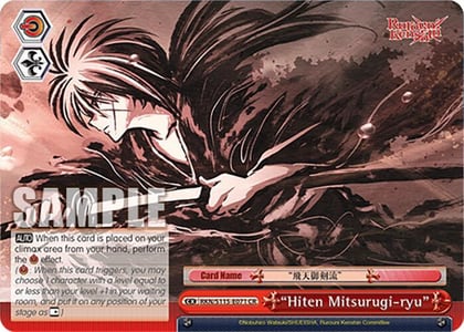 "Hiten Mitsurugi-ryu", Rurouni Kenshin RKN/S115-E071 CR
