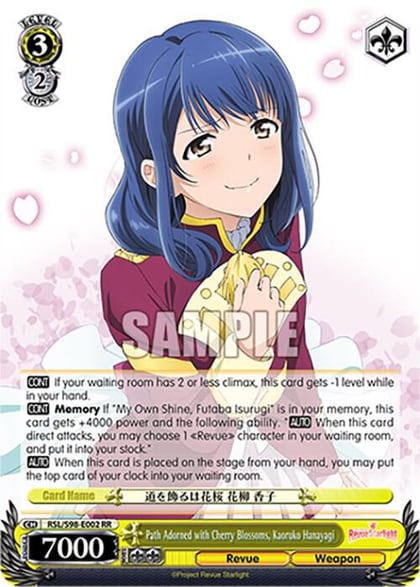 Path Adorned with Cherry Blossoms, Kaoruko Hanayagi, Revue Starlight The Movie RSL/S98-E002 RR
