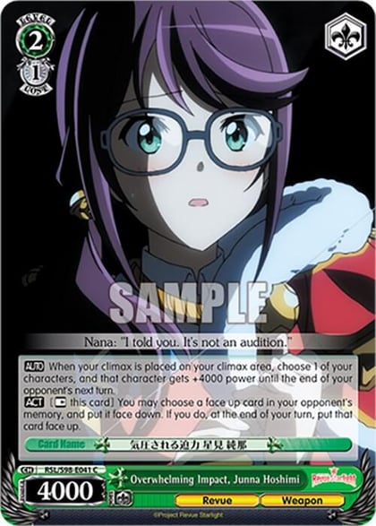Overwhelming Impact, Junna Hoshimi, Revue Starlight The Movie RSL/S98-E041 C
