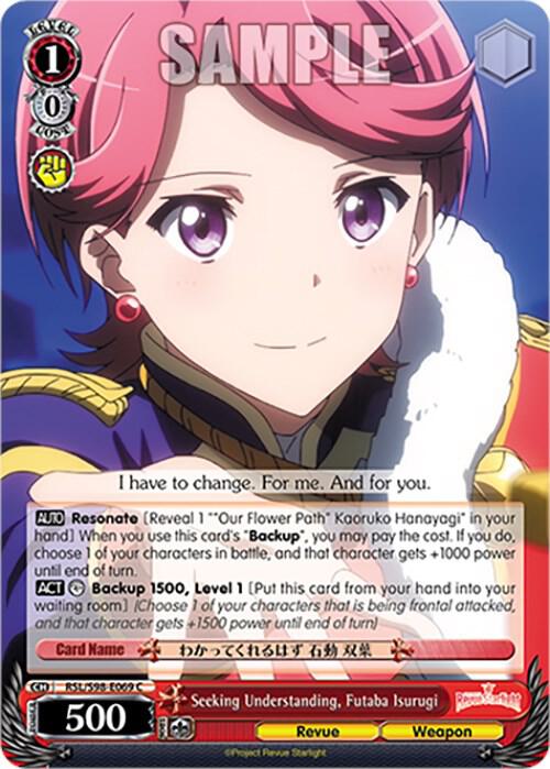 Seeking Understanding, Futaba Isurugi, Revue Starlight The Movie RSL/S98-E069 C