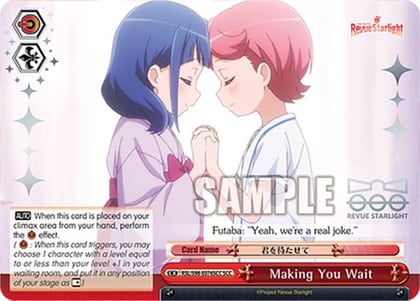 Making You Wait (SCC), Revue Starlight The Movie RSL/S98-E076SCC SCC