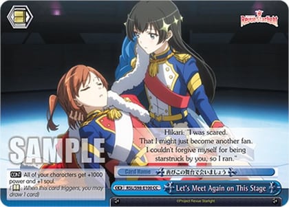 Let's Meet Again on This Stage, Revue Starlight The Movie RSL/S98-E100 CC