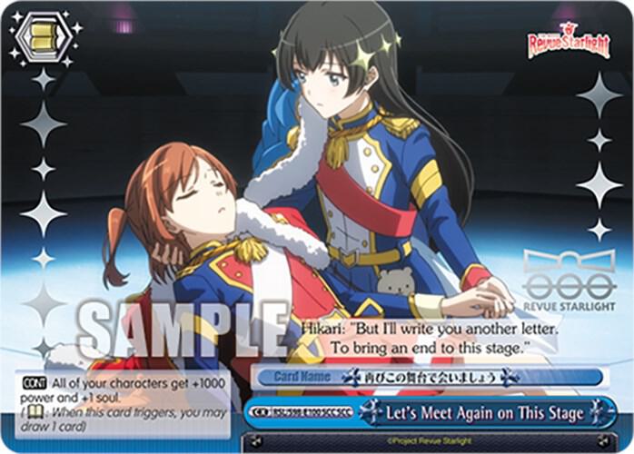 Let's Meet Again on This Stage (SCC), Revue Starlight The Movie RSL/S98-E100SCC SCC
