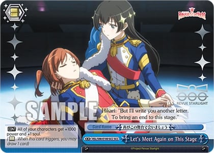 Let's Meet Again on This Stage (SCC), Revue Starlight The Movie RSL/S98-E100SCC SCC