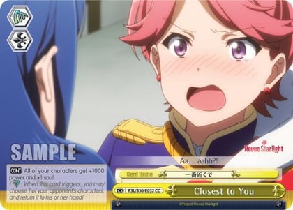 Closest to You, Revue Starlight RSL/S56-E032 CC